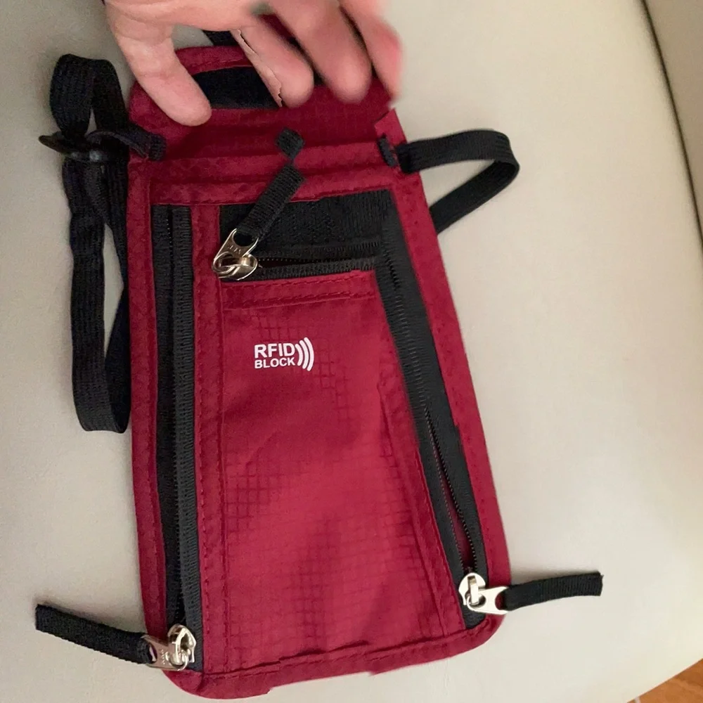 Red Men's Bag